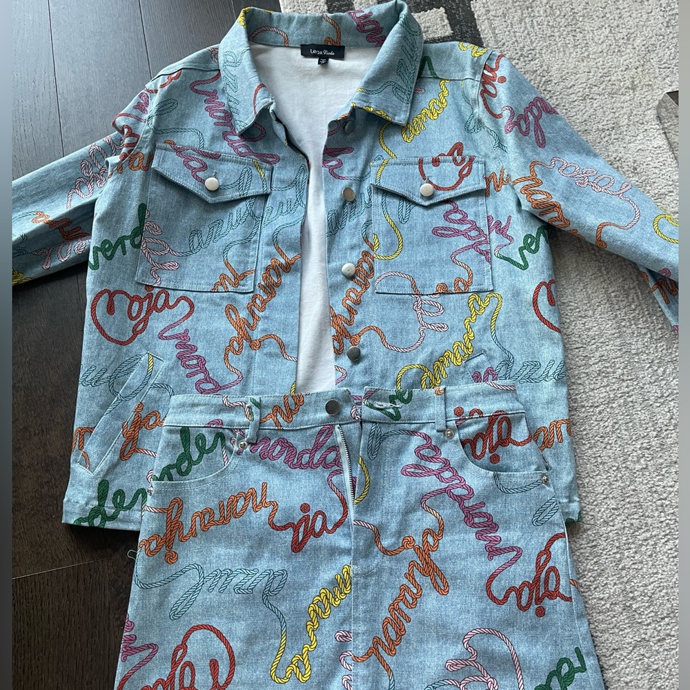 Lea and Viola Denim Set